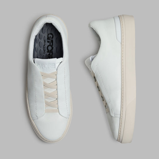 ENDEAVOUR SLIP ON LEATHER SNEAKER | G/FORE Classic
