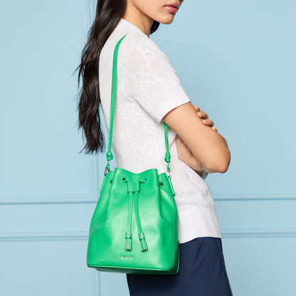 LEATHER CART BUCKET BAG | G/FORE Customer Favorite