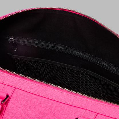 EMBOSSED SKULL & TEES LEATHER WEEKENDER | G/FORE Value
