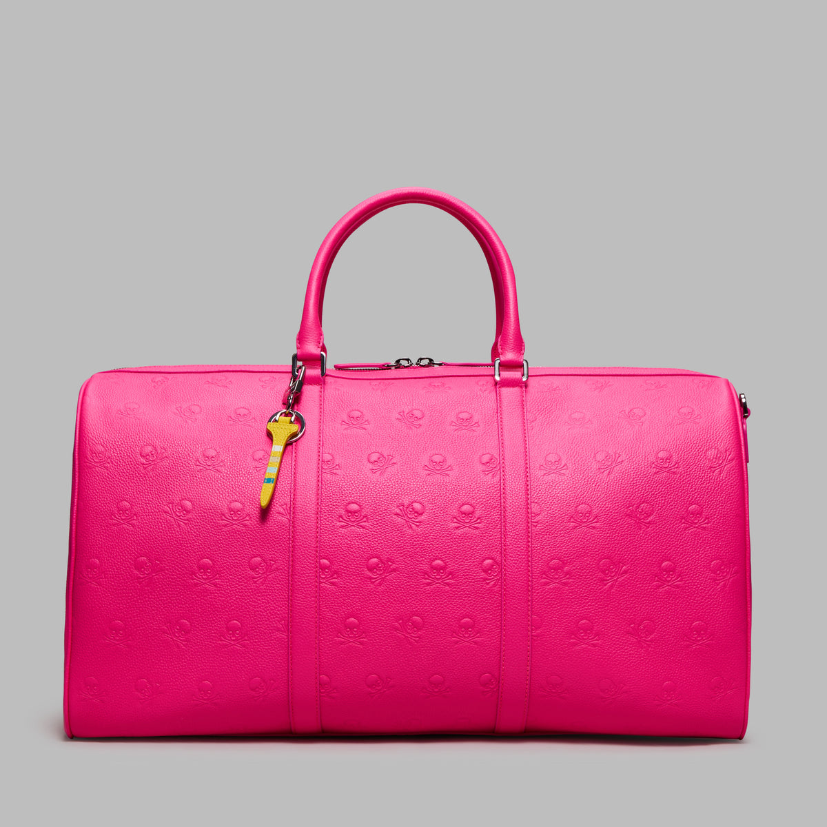EMBOSSED SKULL & TEES LEATHER WEEKENDER | G/FORE Value