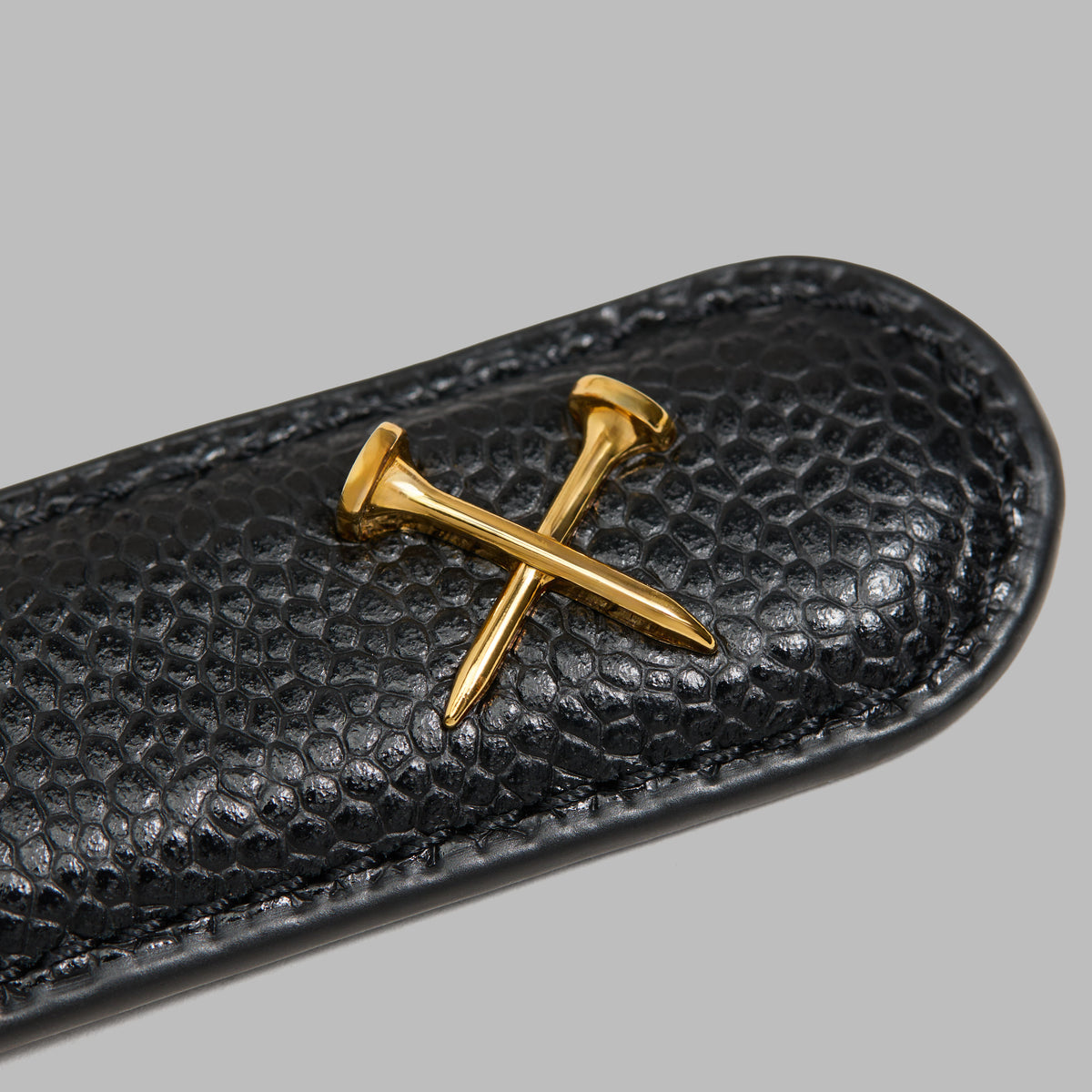 METAL TEES PEBBLE LEATHER BELT | G/FORE Popular