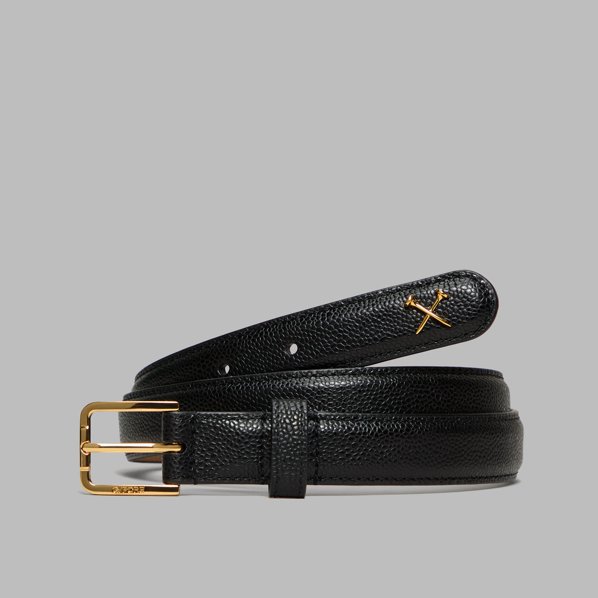 METAL TEES PEBBLE LEATHER BELT | G/FORE Popular