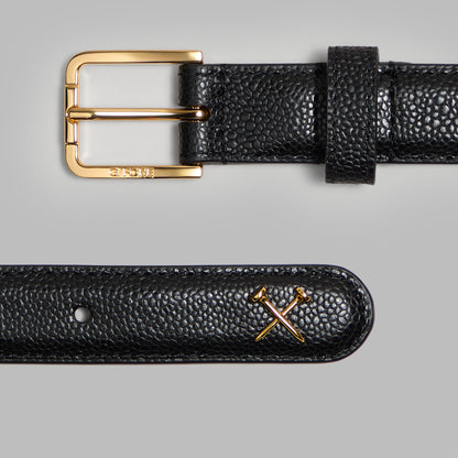 METAL TEES PEBBLE LEATHER BELT | G/FORE Popular