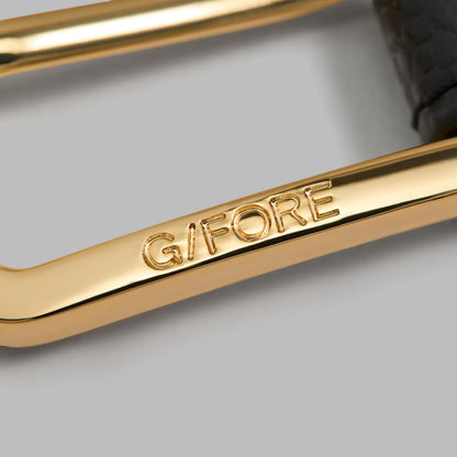 METAL TEES PEBBLE LEATHER BELT | G/FORE Popular