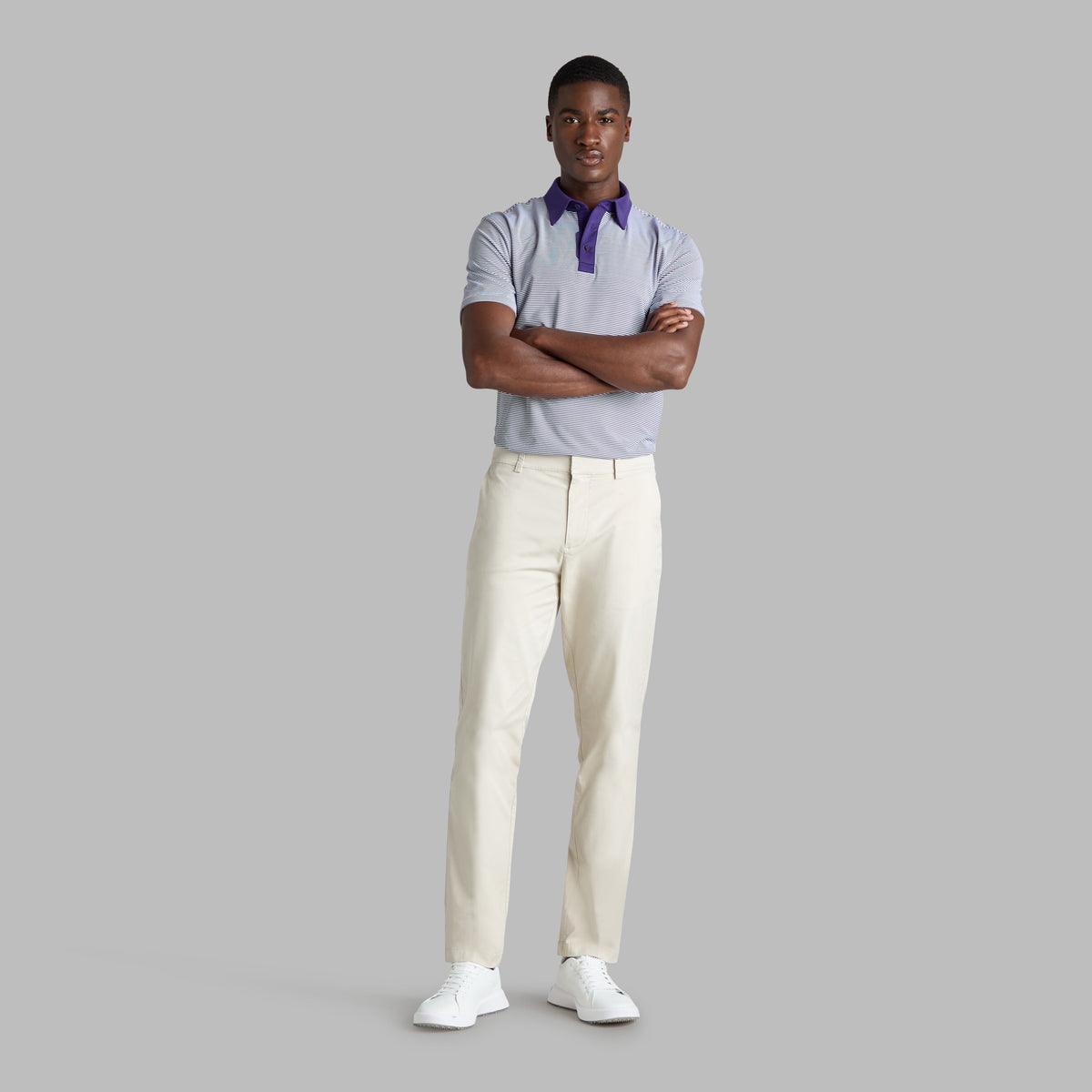 FEEDER STRIPE FINE TECH JERSEY POLO | G/FORE Premium