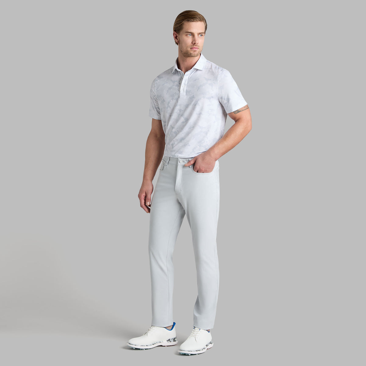 ICON CAMO TECH JERSEY POLO | G/FORE Smart Buy