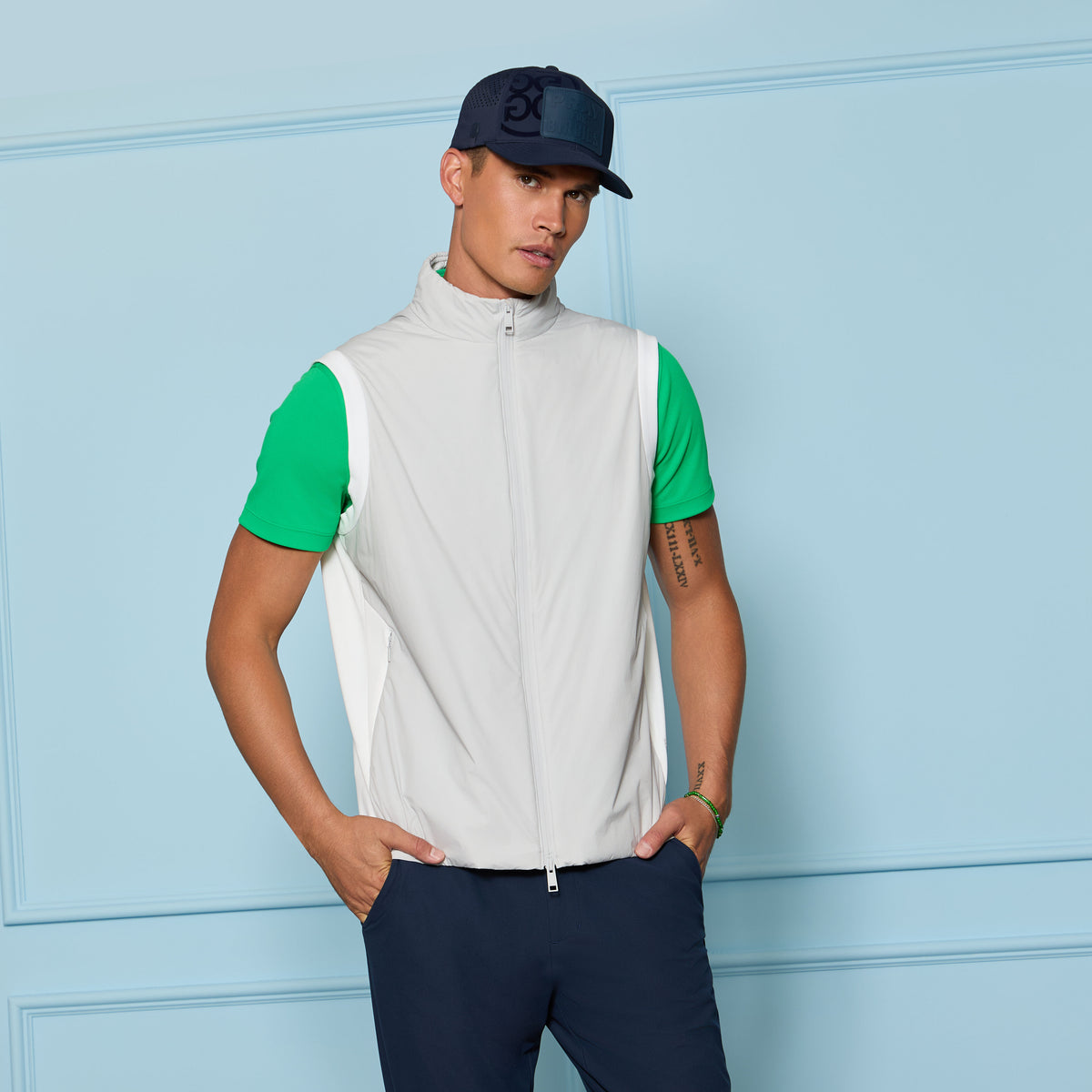 THE MAVERICK HYBRID STRETCH VEST | G/FORE Trusted