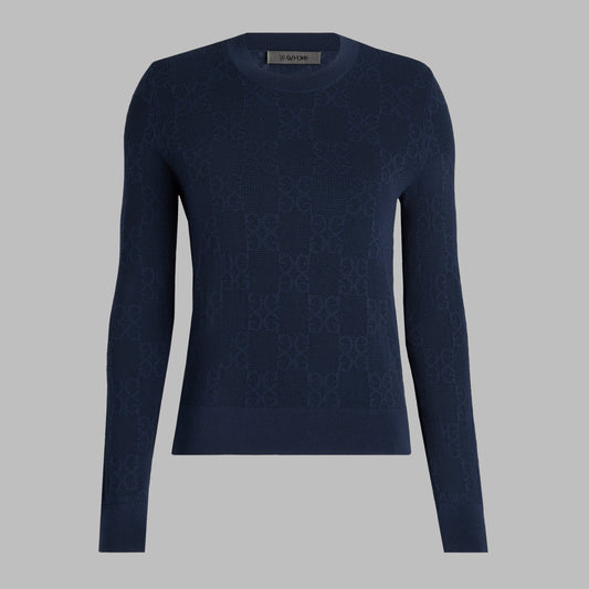 POINTELLE G CREWNECK SWEATER | G/FORE Everyday